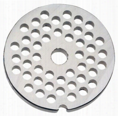 Lem Prodcts Stainpess Steel Grinder Plate- #8 - 3/8