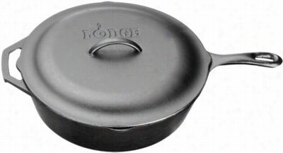 Lodge Logic Cswt-iron Chicken Fryer W Ith Iron Lid