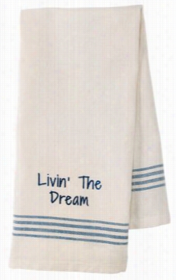 Park Designs Livin' The Dream Flour Sackd Ish Towel