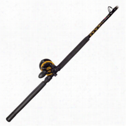 Penn Squall 50 Lever Drag Conventional Rod Adn Reel  Combo - 6'6'mh