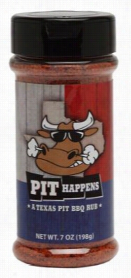 Pit Happens Texas Pit Bbq Rub - 7o Z.