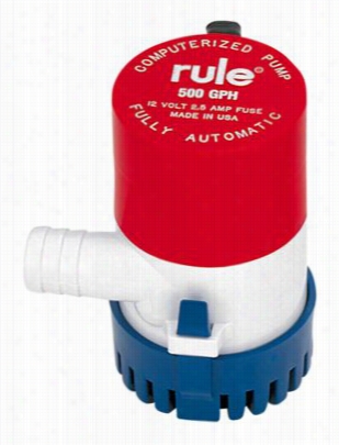 Rule Fully Auomaticbilge Pumps - 500 Gph