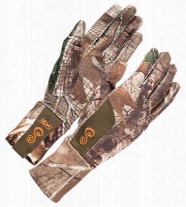 She Outdoor Liner  Gloves For Ladies - Realtree Xtrra - S