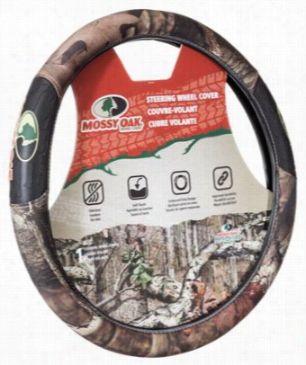 Signature Automotive Mossy Oak 2 Grip Steering Wheel Cover - Mossy Oak Break-up Infinity