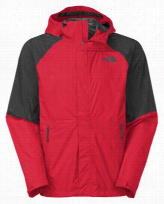 The Nofth Face Evnture Hybrid Jacket For Men - Tnf Red/tnf Black Heather - L