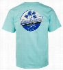 Guy Harvey Tuna Boat Pocket T-Shirt for Men - Mint - S