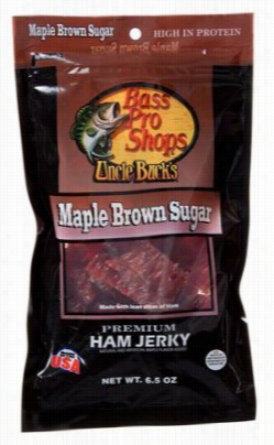 Uncle Buck's Premium Ham Jerky - Maple Brown Sugar - 3.25 Oz.