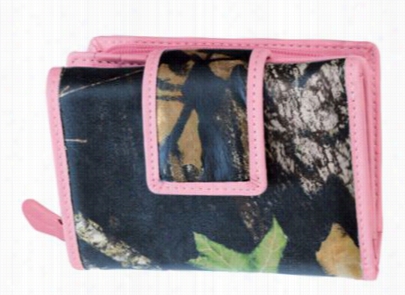 Weber's Tri-food Camo Wallet Forladies - Pink