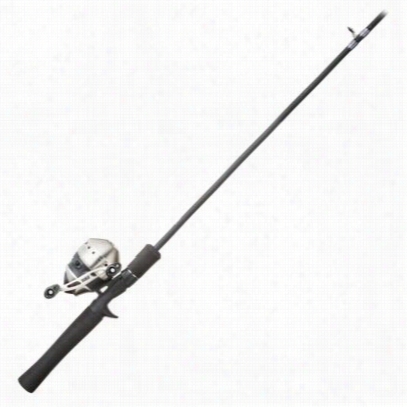 Zebco 33 Spihcast Rod And Reel Combo By The Side Of Bonus Reel