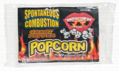 Ass Kickin' Spontaneous Combustion Ghoost Pepper Micorwave Popcorn