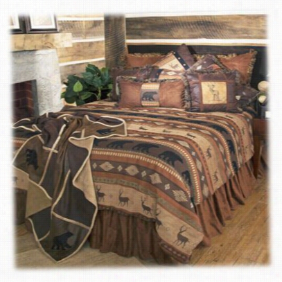 Autumn Trails Collection  Ocmforter Set - - 4 Pc  Bed Set - Twin