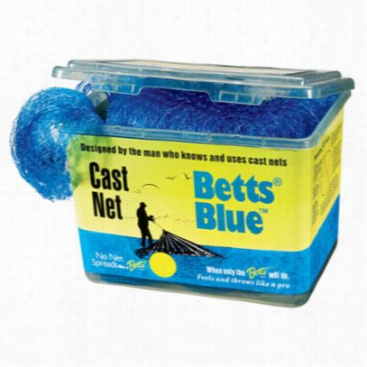 Betts Mullet Cast Net - 6' - 1" Mesh