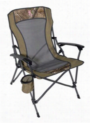 Browning Ambush Camp Chair - Realtree Xtra/pink