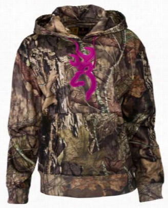 Browning Perforance Hoodie Ii For Ladies - Moesy Oak Break-up Rustic - S