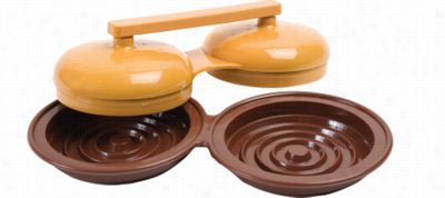 Charcoal Companion Double Hamburger Press