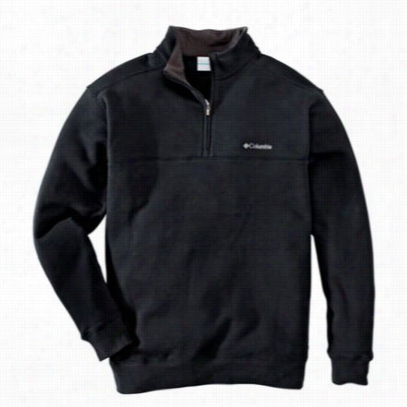 Columbia Hart Mountain Ii 1/2-zip Pullover For Men - Black - L