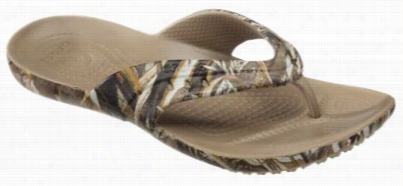 Crocs Kadee Realtreee Flip-flop Sandals For Ladise - Realtree Max-5 - 10