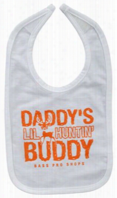 Daddy's Lil' Huntin' Buddy Bib According To Babies - Happy