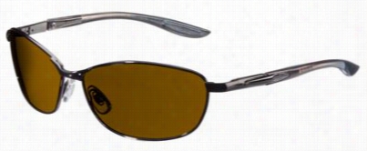 Extreme  Optiks Envigr8 Polariezd 400  Sunglasses - Shiny Dark Gunmetal/brown