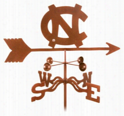 Ez Vane Univversity Of North Carolina Weatuervane - Post Mount