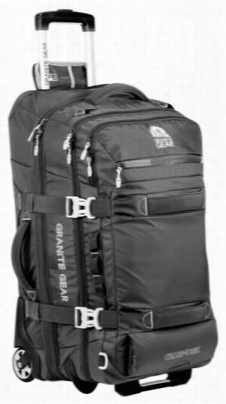 Grahite Gear Crsos-trek 26' Wheeled Duffel - Black/chromim