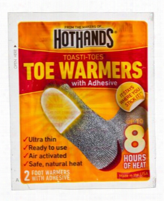 Heatmax Hothands Toasti Toes Air-activating Foot Warmers