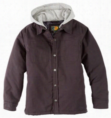 Hoodde Canvas Jacket  For Boys - Charcoal - 8