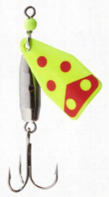 Jake's Treama-lure - Chartreuse/red