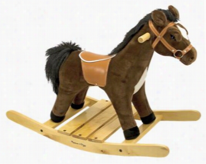 Melissa & Doug Reel And Trot Plush Rocking Horse Fork Ids