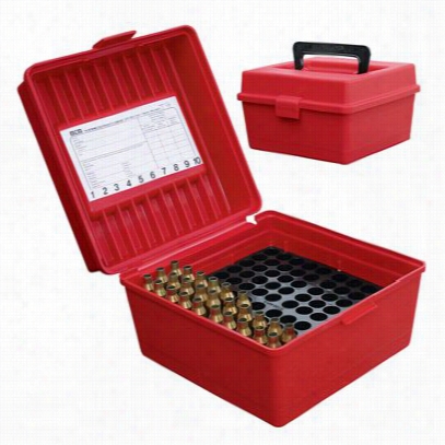 Mtm Case-gard R-100 Deluxe Rifle Ammo Box - Wsm/wssm/ultra