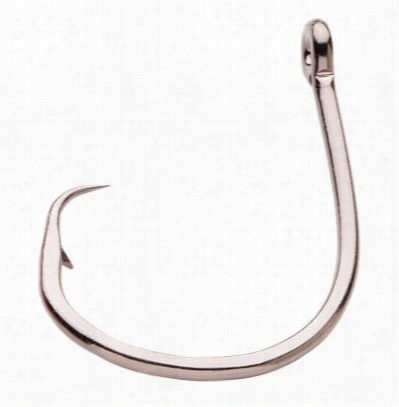 Offshore Angler Wide-gap Circcle Hooks - Blqck/nickel - #1/0 - 6 Pack