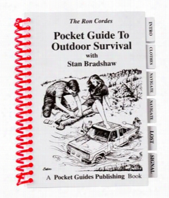 'pocket Guide To Outdoor Urvival' Book By Ron Coreds And Stan Bradshaw