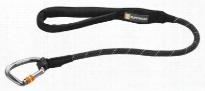 Ruffwear Knot-a-long Reflective Dog Leash With Locking Carabiner - Obsidian Black