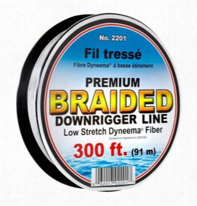 Sco Tty Pr Emium Braided Dyneema Downrigger Line - 250 Lb.  Test - 300 Ft.