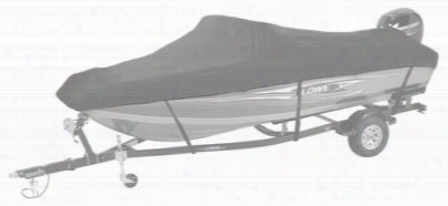 Select Fit Hurricane Boat Covers For V-hull Models Through  Trolling Motor - Gray - 16'6'-17'5'