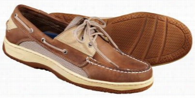 Sperry Top-sdier Billlfish 3-eye Boat Shoes For Men - Tan/beige - 8.5 M