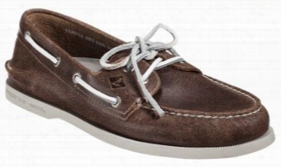 Sperry Top-sider White Cap Authentic  Original 2eye Boat Shoes For Meh - 8 Medium D