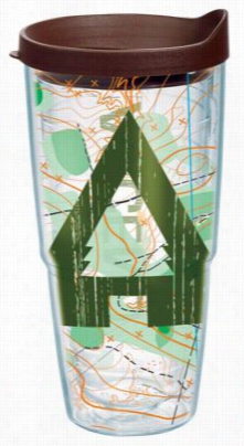 Tervis Tumbler Ascend Topo Map Insulated Wrap With Lid