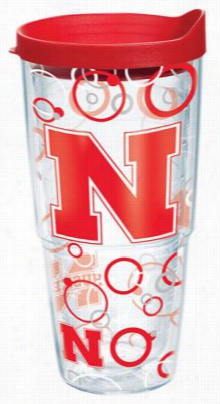 Tervis Tumbler Collegiate Bubble Up Insulated Wra P With Lid - University Of Nebraska