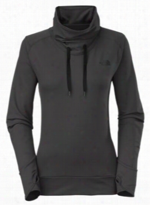 The North Face Dynamix Tech Top For Ladies - Asphalt Grey -  L