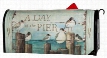 Magnet Works MailWraps Magnetic Mailbox Cover - 'A Day at the Pier' by Susan Winget