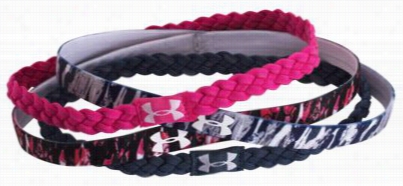 Under Armour Vivid Braided Headband - Rebel Pink - Ofsm