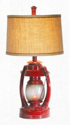 Vintage Lantern Table Lamp