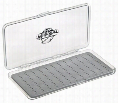 White River Fly Shop 30-piiece Terrestrial Fly A Ssortment With White River Fly Shop Riseform Triangle Foam Fly Box