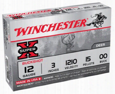 Winche Ster Super-x Magnum Buckshot Shotshells -# 00s Hot