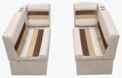 Wise Plastic Frame Deluxe Pont Oon Furniture - Front Boat Group C - Sand/chestnut/gold