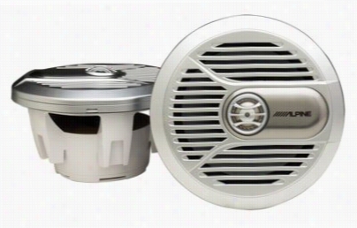 Alpine 7' Coaxial 2-way Marine Speaker Set