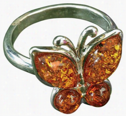 Amber Buttterfly Jewel Ry Collection - Ring - 7