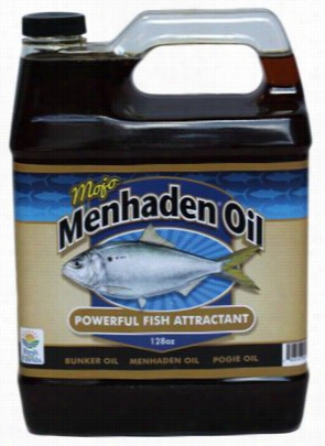 Aquatic Nutrition Mojo Menhaden Oil Fish Attractant - 1 Gallon