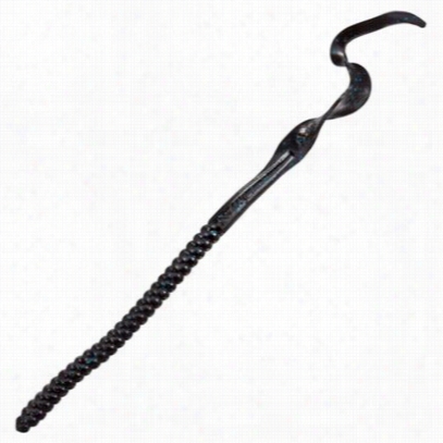 Berkley Powerbait Power Worms - 12' - Black Blue Fleck